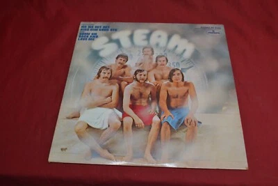 Steam Self-Titled Vinyl LP Na Na Hey Hey Kiss Him Good-bye VG-EX Stereo - Image 1 of 4