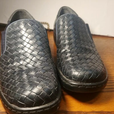 Zapatos para mujer Naturalizer en cuero negro 8,5 m zapatos cómodos sin cordones Foto 1 de 4