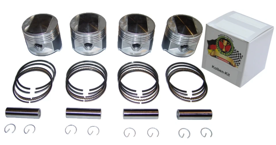 Kit de pistón Honda CB 900 F Bol d'Or - exceso os +1.00 / anillos de pistón anillos de pistón Foto 1 de 1