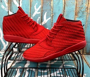 Nike Air Eclipse Chukka Woven BG (881461 601) Mens Shoes Red Basketball Sz 7 - Picture 1 of 10