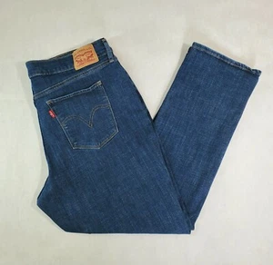 Levi's Damen Jeans Classic Straight W32 L28 Denim Dark Wash - Bild 1 von 6