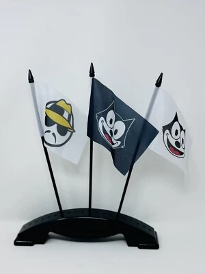 TÚ ELIGES BANDERA PARA COCHE CAMIÓN SOPORTE BANDERA FELIX THE CAT LOWRIDER Foto 1 de 4