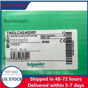 Unidad base controlador lógico programable TWDLCAE40DRF Schneider Twido PLC 24 pulgadas - Imagen 1 de 4