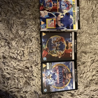 Sonic the Hedgehog: 2-movie Collection [PG] 4K Ultra HD Blu-ray - Image 1 of 4