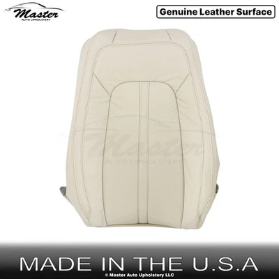 Fundas de asiento delanteras de cuero para el conductor Cappuccino 2017-2020 para Lincoln MKZ Foto 1 de 4