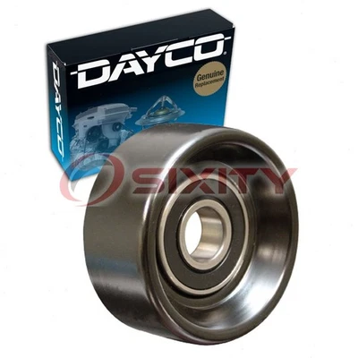 Dayco Drive Belt Idler Pulley for 2015-2017 Kia K900 5.0L V8 Engine Bearing wq - Image 1 of 4