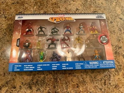 Jada Toys Marvel Spider-Man Series 8 Nano MetalFigs 18-pack NIB - Image 1 of 2