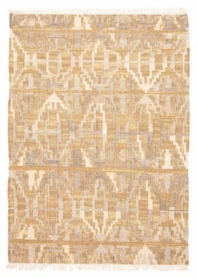 Traditional Vintage Hand Woven Oriental Carpet 5'5" x 7'9" Wool Kilim Area Rug - Image 1 of 4