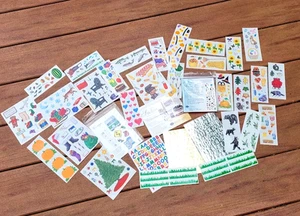 Vintage Sticker Lot Mrs Grossman's 80s 90s NOS New Old Stock Collect Collage Fun - Picture 1 of 6
