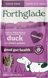 Forthglade Cold Pressed Duck With Vegetables Hypoallergenic Dry Dog Food 2kg NEW - Picture 1 of 10