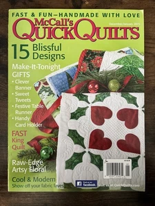 Revista McCall's Quick Quilts diciembre/enero 2015 - 15 diseños felices - Imagen 1 de 12
