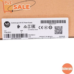New Factory Sealed Allen-Bradley 1756-PB72 /C ControlLogix 24V DC Power Supply - Picture 1 of 5