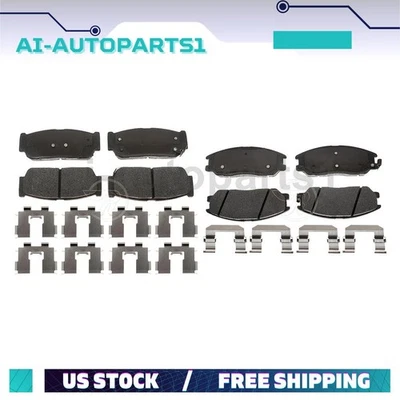 Kit pastillas freno delantero trasero para Kia Sorento 2003 2004 2005 2006 2007 2008 2009 Foto 1 de 4