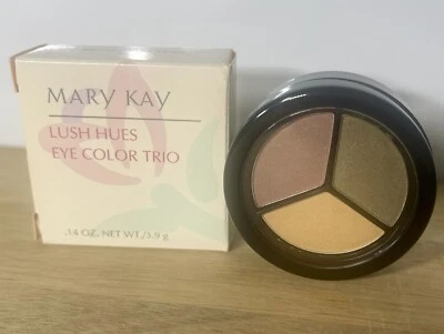 Mary Kay Lush Hues Eye Color Trio / Brushed Suedes / NEW - Image 1 of 3