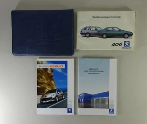 Bordmappe mit Betriebsanleitung / Handbuch Peugeot 406 Stand 01/2001 - Bild 1 von 4