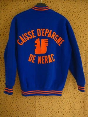 Veste cycliste Caisse d'épargne de Nerac Bleu et orange Acrylique cycling - XS - Photo 1/4
