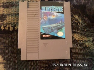 Silent Service mit Bedienungsanleitung (Nintendo NES Spiel) - Bild 1 von 5