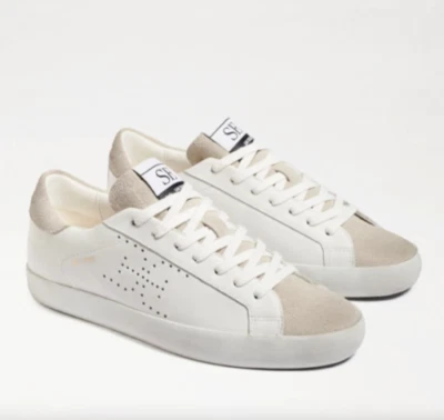 Sam Edelman Aubrie Sneakers sz 10 White /  Greige - Image 1 of 4