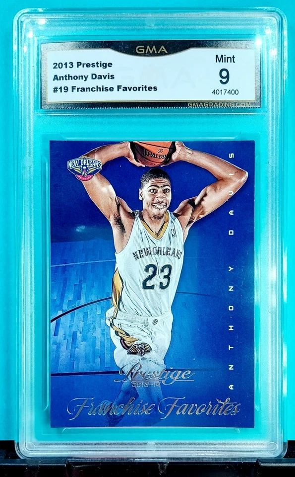 ANTHONY  DAVIS  - 2013 🔥PRESTIGE #19  "FRANCHISE FAV'S" / GMA MINT 9🔥PELICANS - Image 1 of 4
