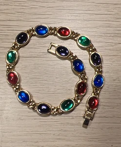 Vintage Beautiful Blacelet Rhinestone Unsigned - Bild 1 von 4