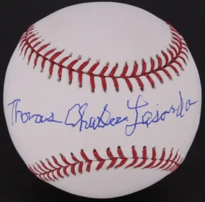 Tommy Lasorda Signed Autograph Full Name ROMLB Baseball LA Dodgers PSA/DNA - Image 1 of 2