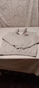 Sport-Tech Poly Sweatshirt Mens XL Gray Cotton  Pullover Embroidered Logo - Picture 1 of 11