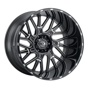 Vision Off-Road 22x10 Wheel Gloss Black Milled 404 Brawl 8x180 -19mm Rim - Picture 1 of 4