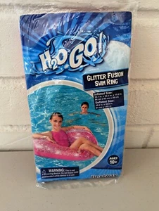 Brand New H2O Go! Glitter Fusion Inflatable Pool / Beach Swim Ring By Bestway - Picture 1 of 4