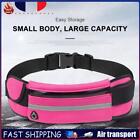 Mini Jogging Waist Bags Elastic Phone Belt Bags For Outdoor Sport (Rose Red) Fr