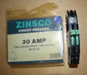 (Zinsco) RC38-30 30Amp Tandem Circuit Breaker Thomas & Betts New ~ (Y) - Picture 1 of 10