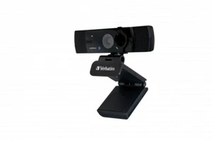 0023942495802 Verbatim 49580 Kamera internetowa 3840 x 2160 pikseli USB 2.0 Czarna Verbatim - Zdjęcie 1 z 4