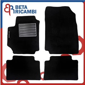 Tappetini Auto In Moquette Con Fissaggio e Battitacco Per Fiat Croma Dal 2005 > - Foto 1 di 4