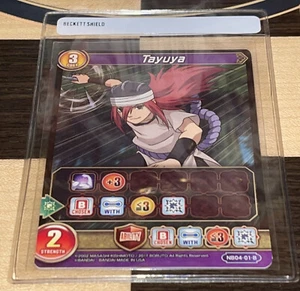 Tarjeta protectora Tayuya NB04-01-B Naruto Boruto jcc Next Generations - Imagen 1 de 2