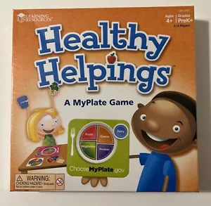 New/Sealed - Healthy Helpings: A My Plate Game by Learning Resources - Ages 4+ - Picture 1 of 6