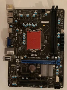 Carte Mère MSI B75MA-E33 - Micro-ATX - Intel B75 - Afbeelding 1 van 6