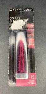 Maybelline Color Sensational Lipstick Satin 20 Pink & Proper Sealed .15ox - Picture 1 of 5