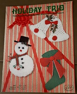 MACRAME Muster FERIENTRIO WEIHNACHTSRAHMEN ORNAMENTE - Bild 1 von 1