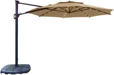 Garden Winds Replacement Canopy Top Cover for the Simply Shade 11Ft LED Umbrella - Image 1 of 4