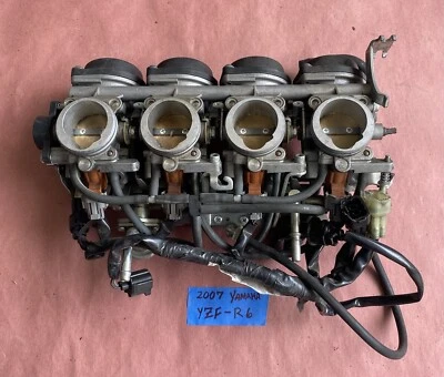 Yamaha YZF R6 2007 YZF R6 YZFR6 carburadores carburador carbohidratos OEM Foto 1 de 4