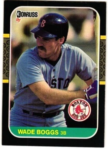 1987 Donruss - Wade Boggs #252- Free Shipping! - Picture 1 of 2