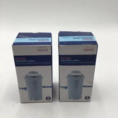 LOT OF 2 Water Pitcher Filter Replacement  for Cleaner Healthier Water Pitch - Image 1 of 4