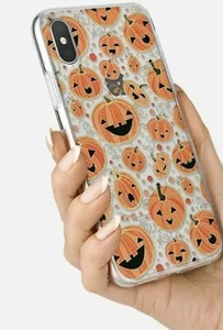For Apple iPhone 7/8 Plus 5.5" Halloween Design Clear TPU Soft Gel Case Cover - Picture 1 of 4