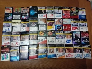 LOTTO C/2024   40 PACCHETTI SIGARETTE DIVERSI VUOTI INTROVABILI VARI TIPI OTTIMI - Imagen 1 de 6