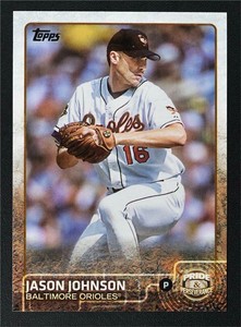 2015 Topps Update Pride and Perseverance #PP5 Jason Johnson - NM-MT