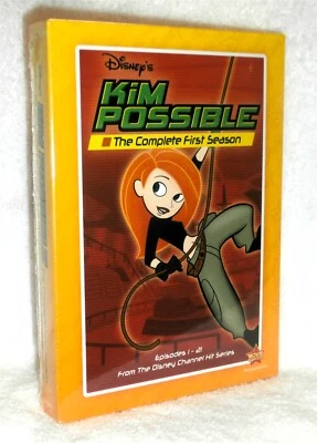 Kim Possible: The Complete First Season (DVD, 2010, 3-Disc) NEW animated spy  - Image 1 of 4