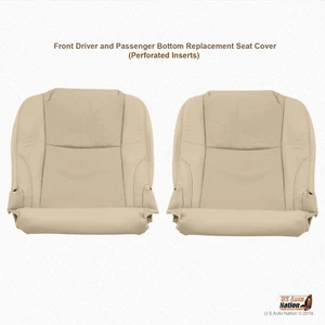 LEFT/RIGHT Bottom Perforated Leather Cover Tan Fits 2012 2013 Lexus IS250 IS350 - Bild 1 von 9
