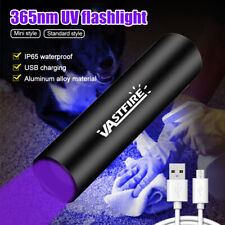 MINI UV Ultra Violet LED Flashlight Blacklight Light 365nm Inspection Lamp Light