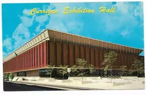 Salón de Exposiciones Denver Currigan Postal Cromada Colorado De Colección - Imagen 1 de 2