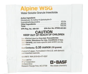 10 Gram Packet Alpine WSG Water Soluble Granule Insecticide Kill Ant roach etc - Picture 1 of 1