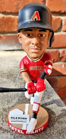2021 Ketel Marte  Right Handed Switch Hitting Bobblehead Arizona Diamondbacks Cover